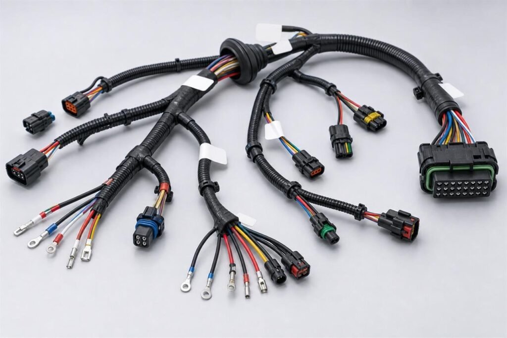 Automotive cable and wiring harness solutions for vehicle electronics
