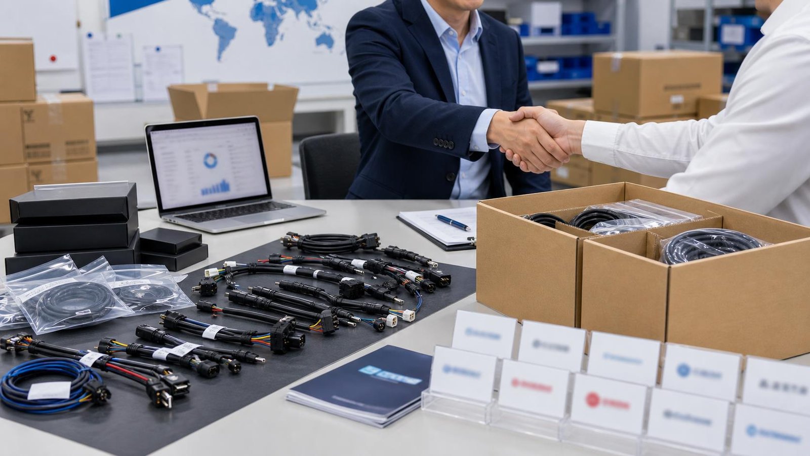 B2B cable export packaging and partner support